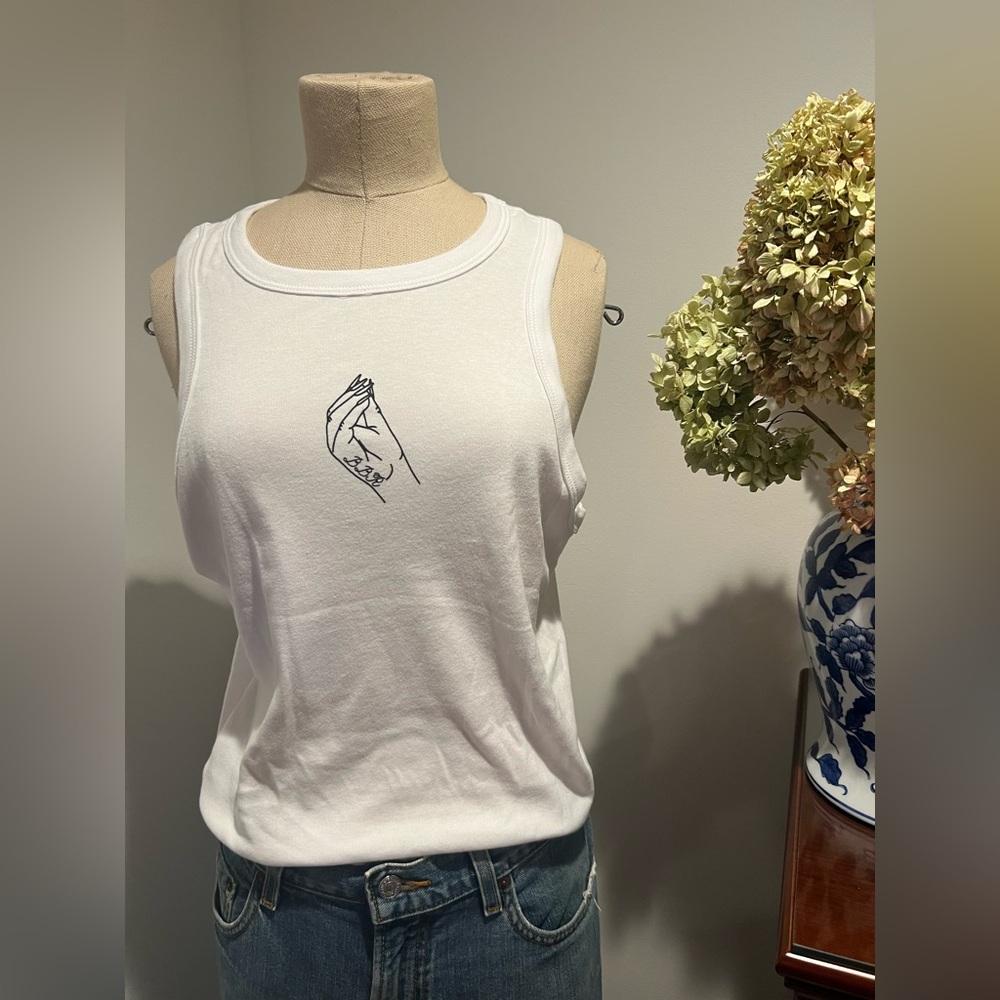 BODY BY RIGATONI Tank, Size XL